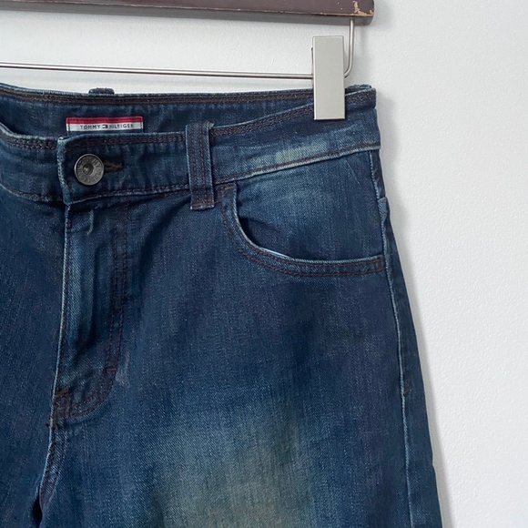 Tommy Hilfiger Boys Medium Wash Straight Jeans - Picture 2 of 5